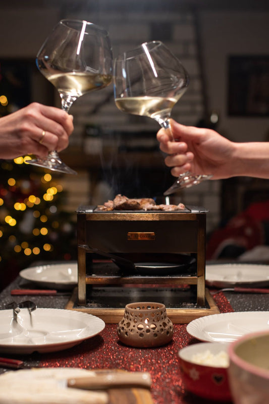Notre brasero s'invite à votre table pour Noël !