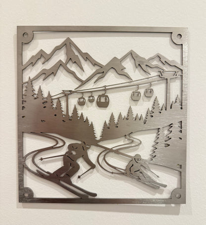 Deer head decorative plaque